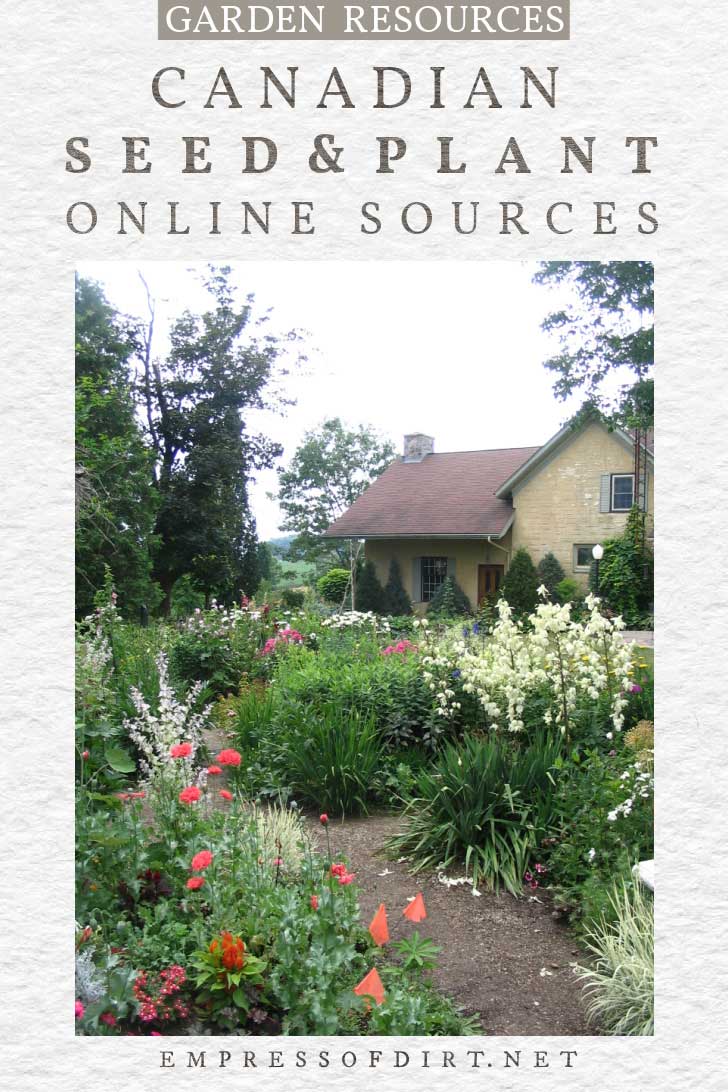 Canadian Garden Seed Companies Empress of Dirt