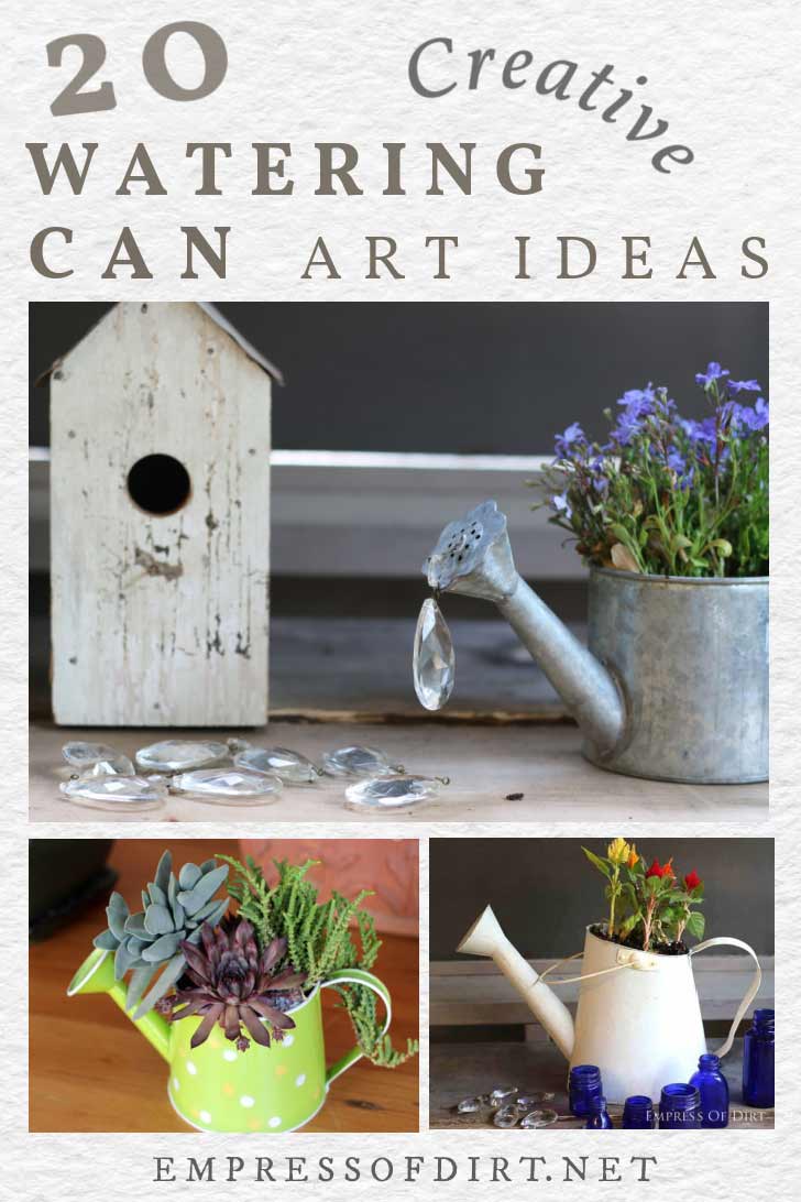 20 Creative Watering Can Planter & Decoration Ideas — Empress of Dirt