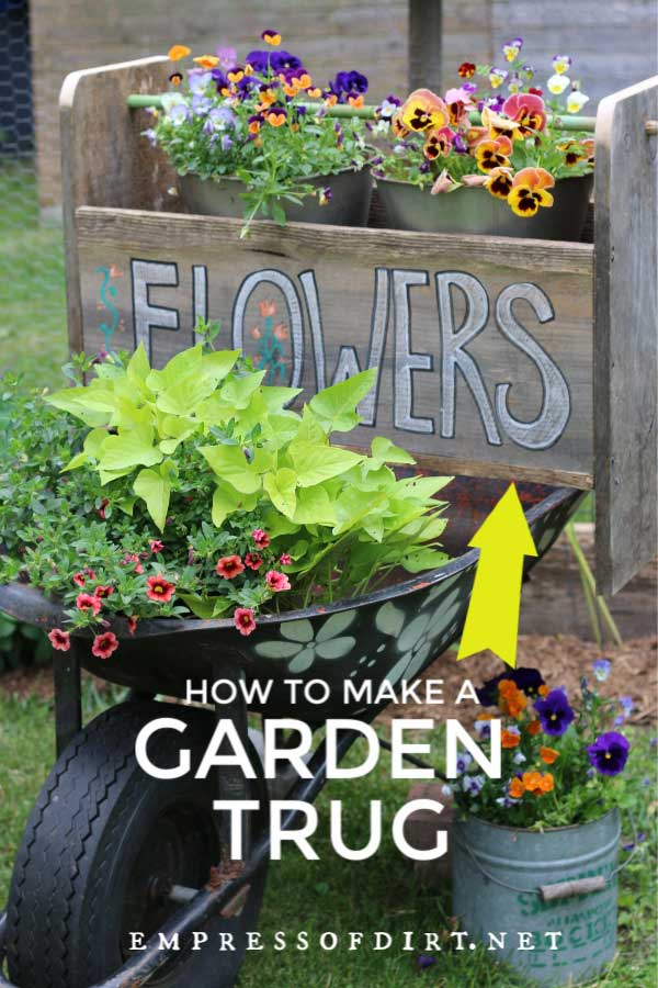 How to Make a Garden Trug Empress of Dirt