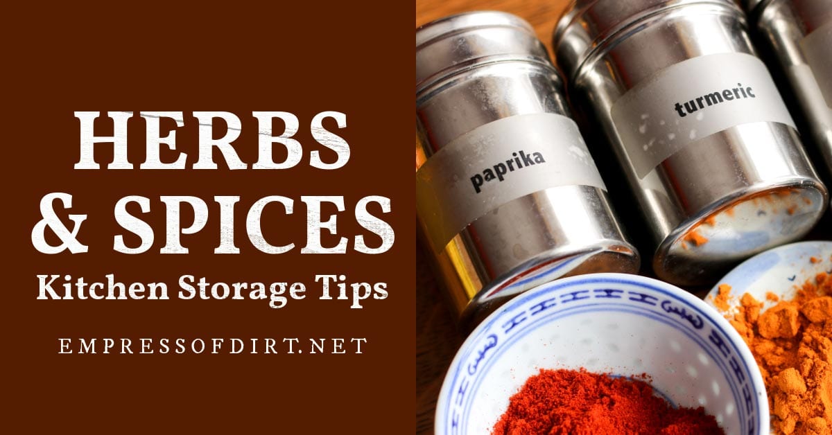 How to Store Herbs and Spices (Are They Still Good?)