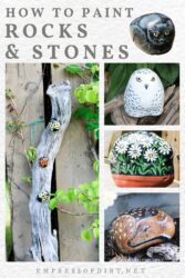 Creative Ways to Hand-Paint Rocks for Your Garden — Empress of Dirt