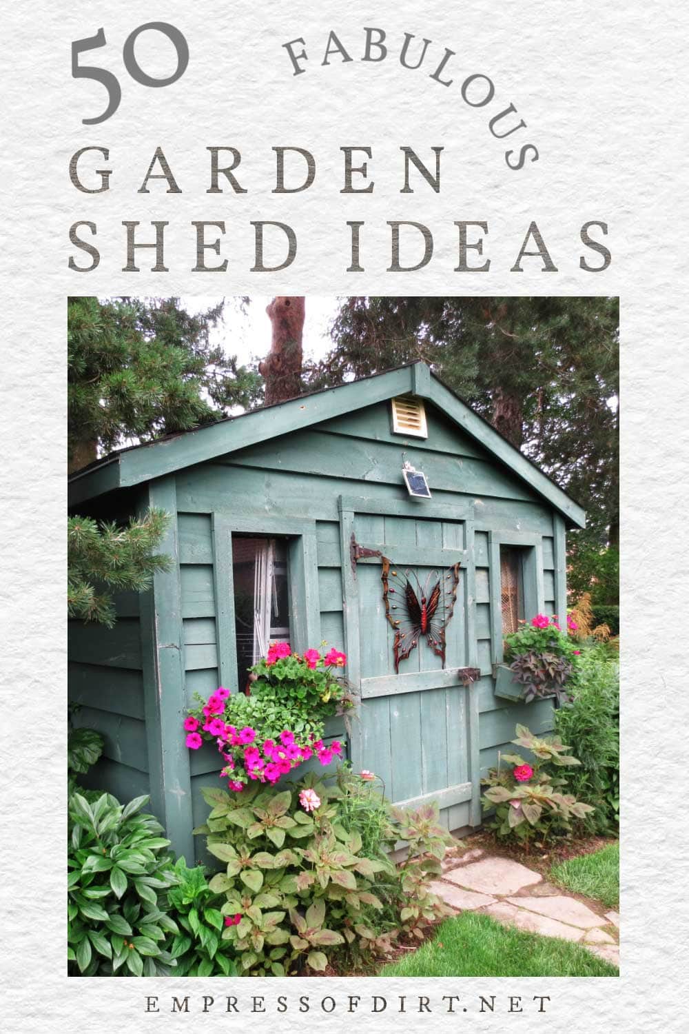 50 Garden Shed Ideas (With Pictures From Home Gardens)