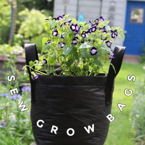 How to Sew Grow Bags (Easy Pattern, Any Size) Empress of Dirt