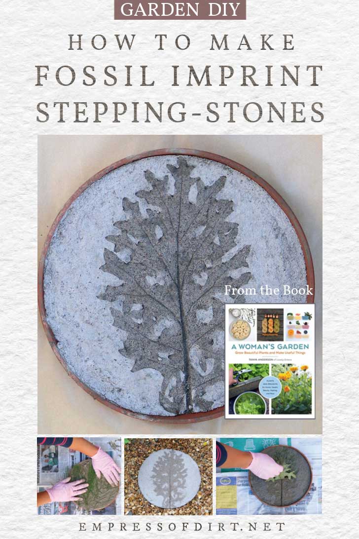 How to Make Fossil Imprint SteppingStones — Empress of Dirt