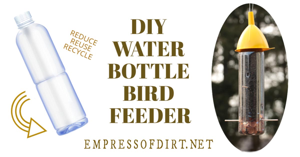 How to Make Water Bottle Bird Feeders Empress of Dirt
