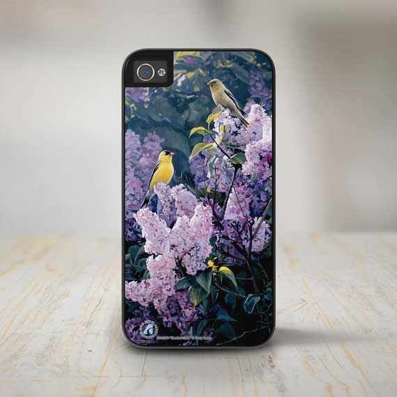 Gold Finch Phone Case - Airstrikeinc Etsy Shop.