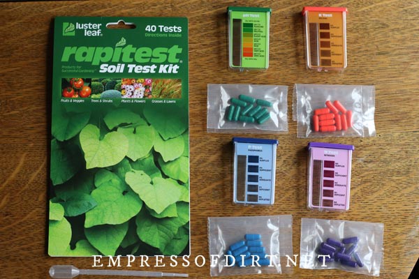 Home soil test kit