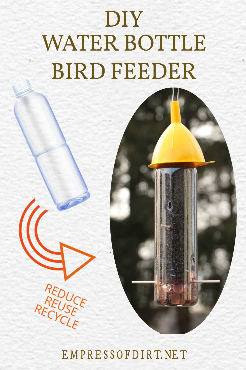 How to Make Water Bottle Bird Feeders — Empress of Dirt
