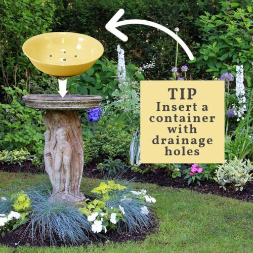 14 Birdbath Planter Ideas for Your Garden — Empress of Dirt