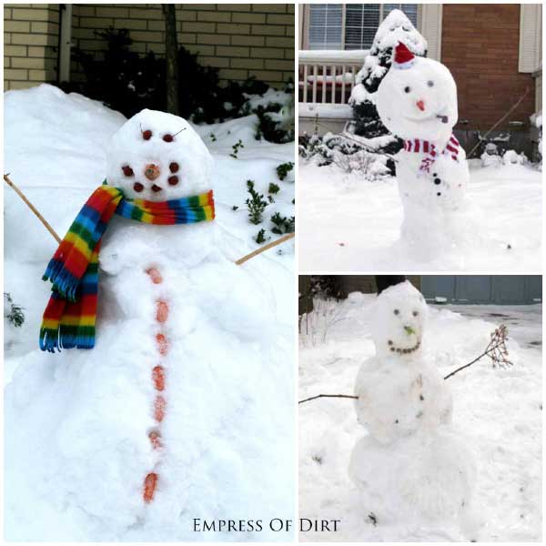 12 Simple Winter Garden Art Ideas | Empress of Dirt