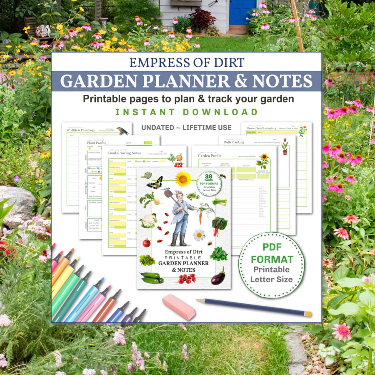 Empress of Dirt garden planner